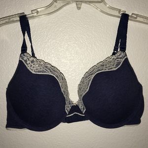 Aerie Navy Lace Bra